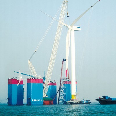 Jiangsu Xiangshui 2.5MW offshore wind towers